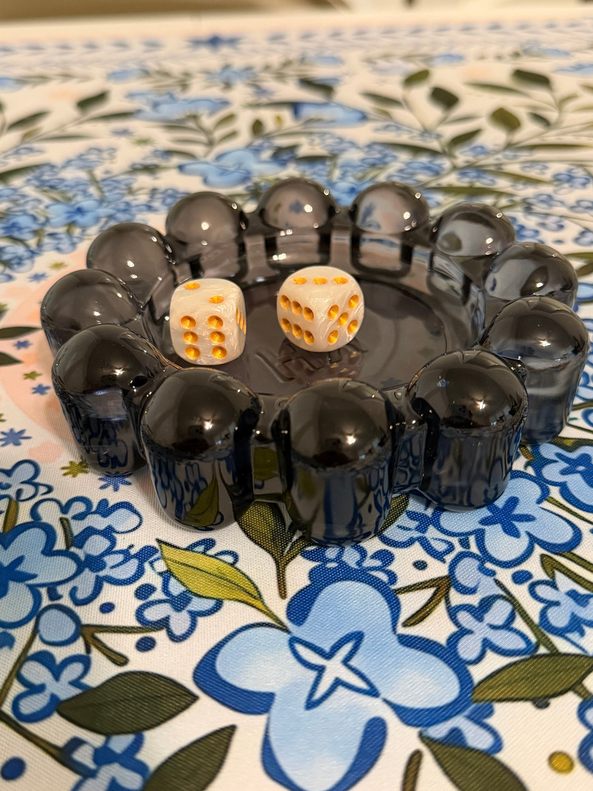 Blue Dice Dish